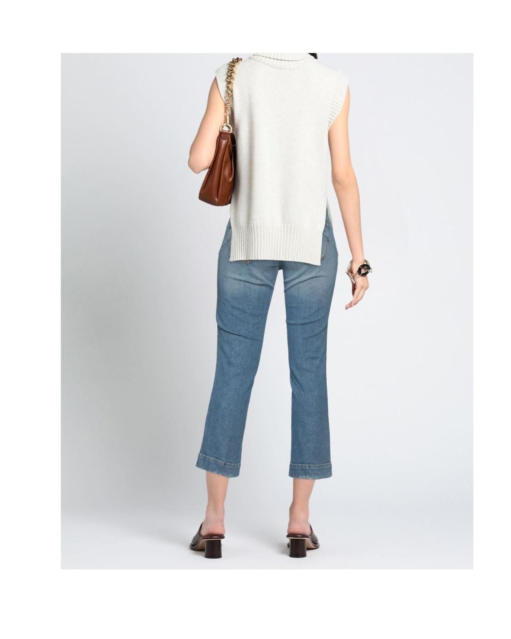 Sportmax Blue Denim Trousers
