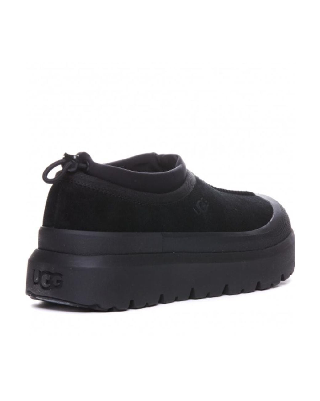 Ugg Black Tasman Weather Hybrid Slip-On Slippers for men