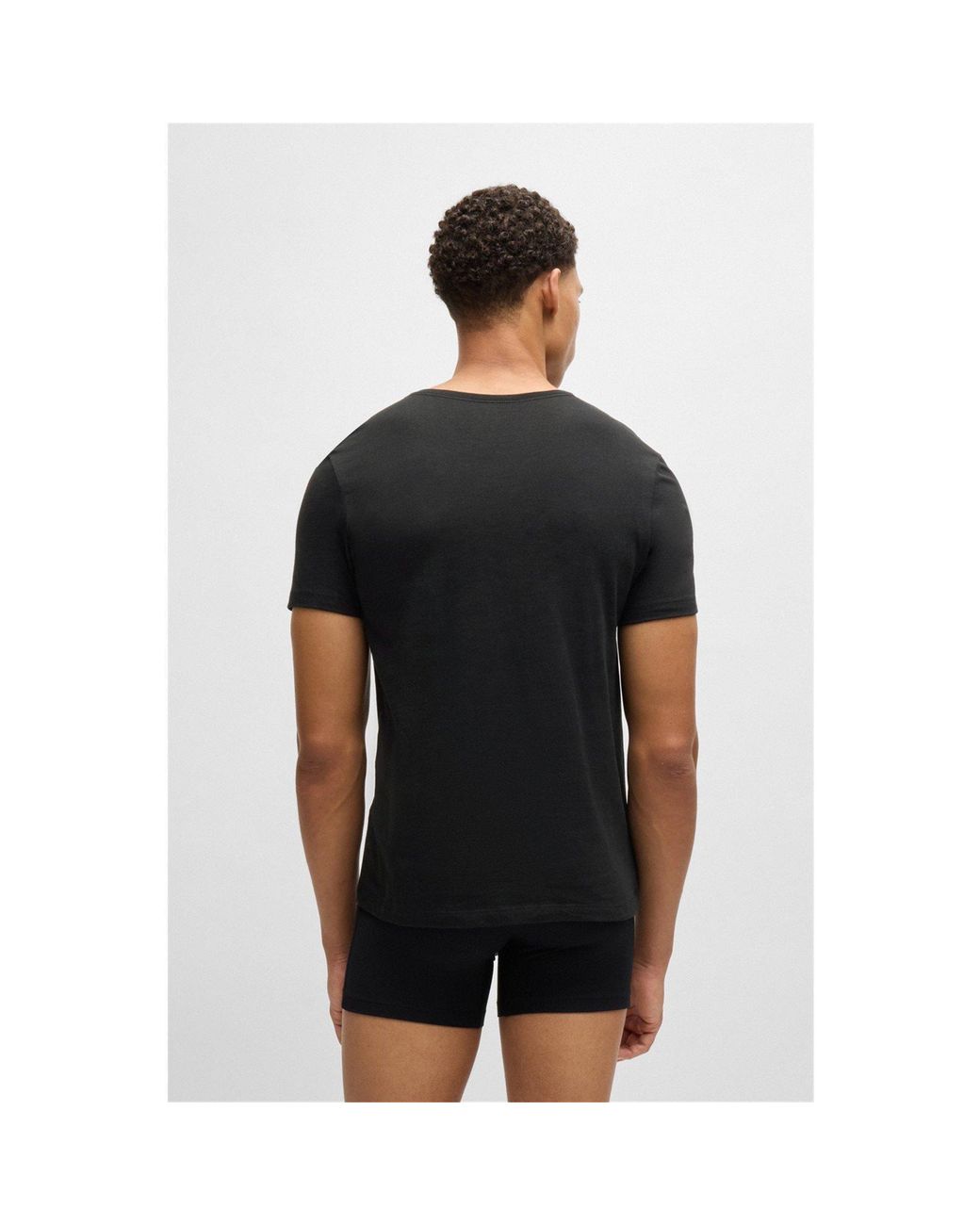 Boss Brown Cotton T-Shirts for men