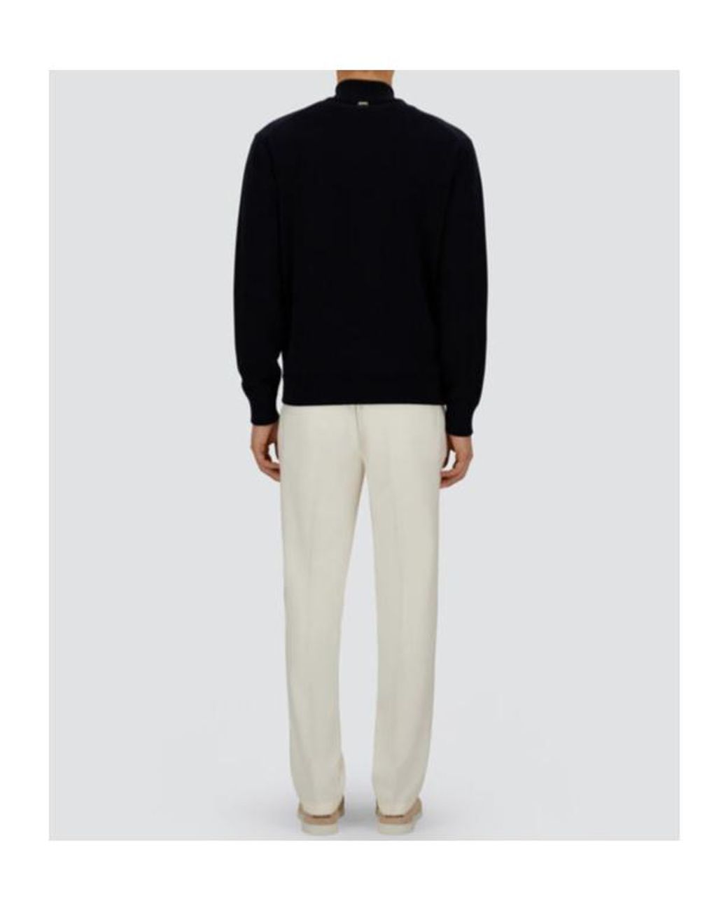 Herno Blue Resort Knit Cardigan for men