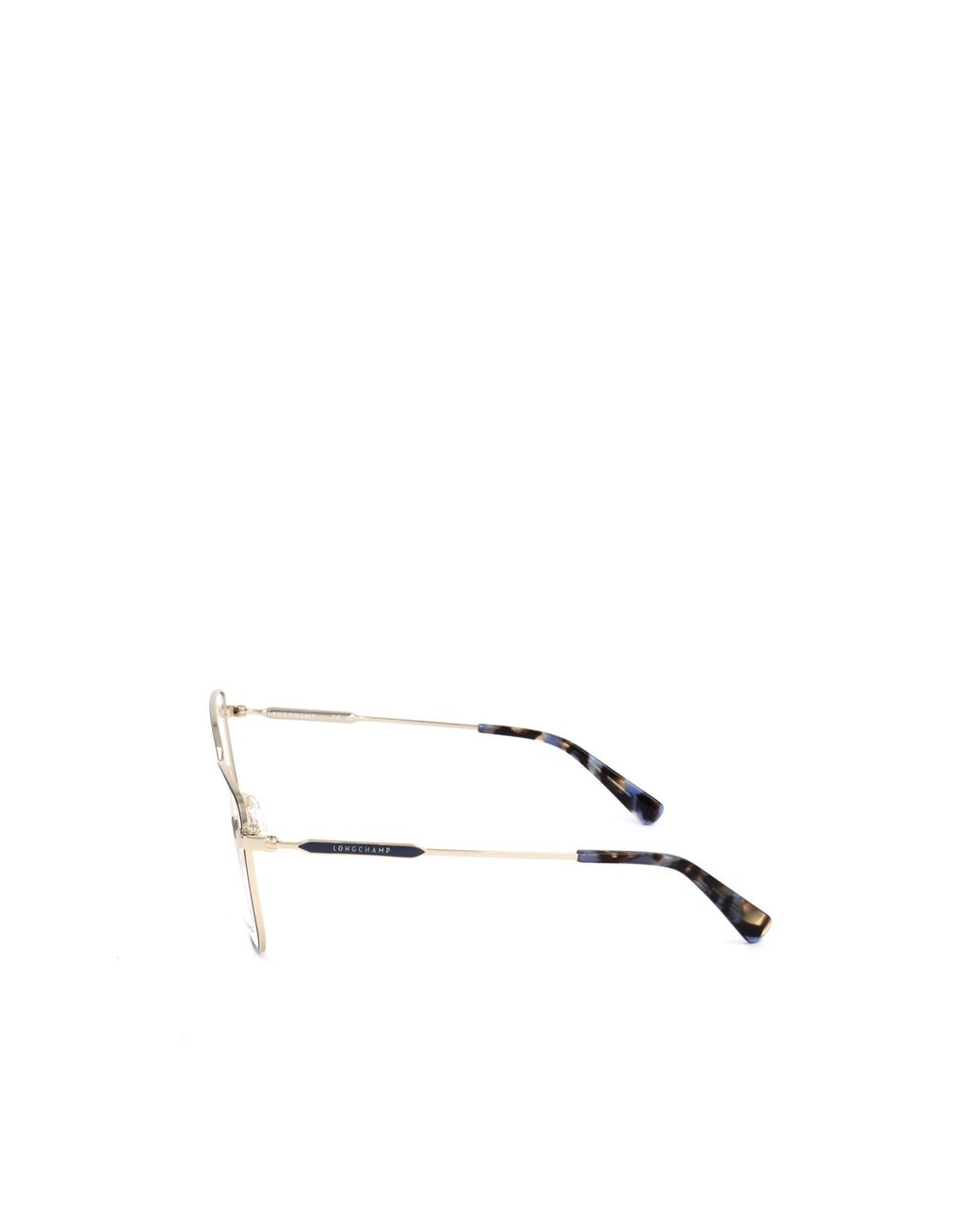 Longchamp White Square Frame Glasses