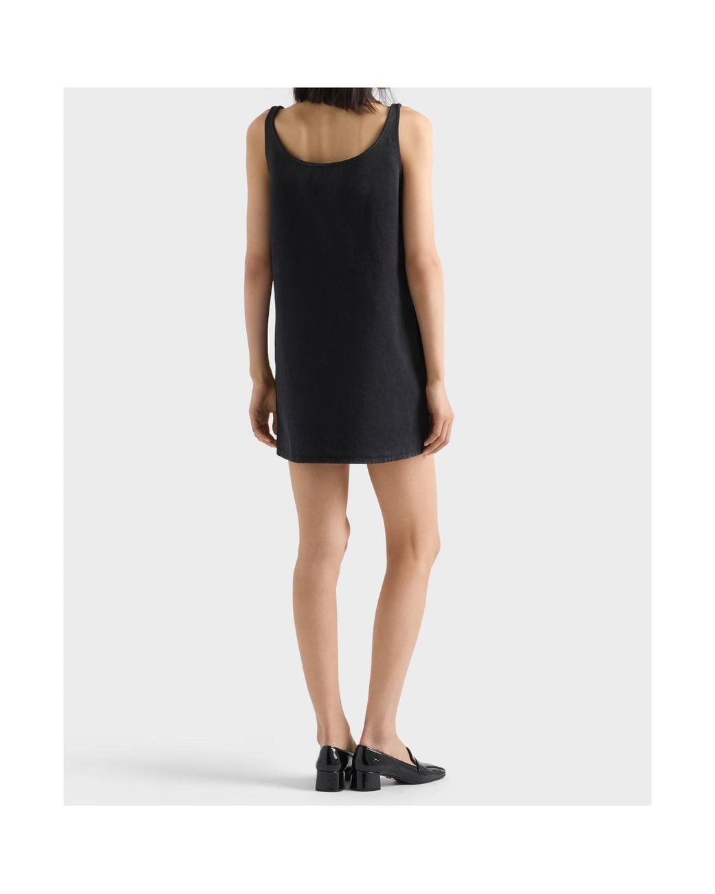 Prada Black Denim Mini-Dress