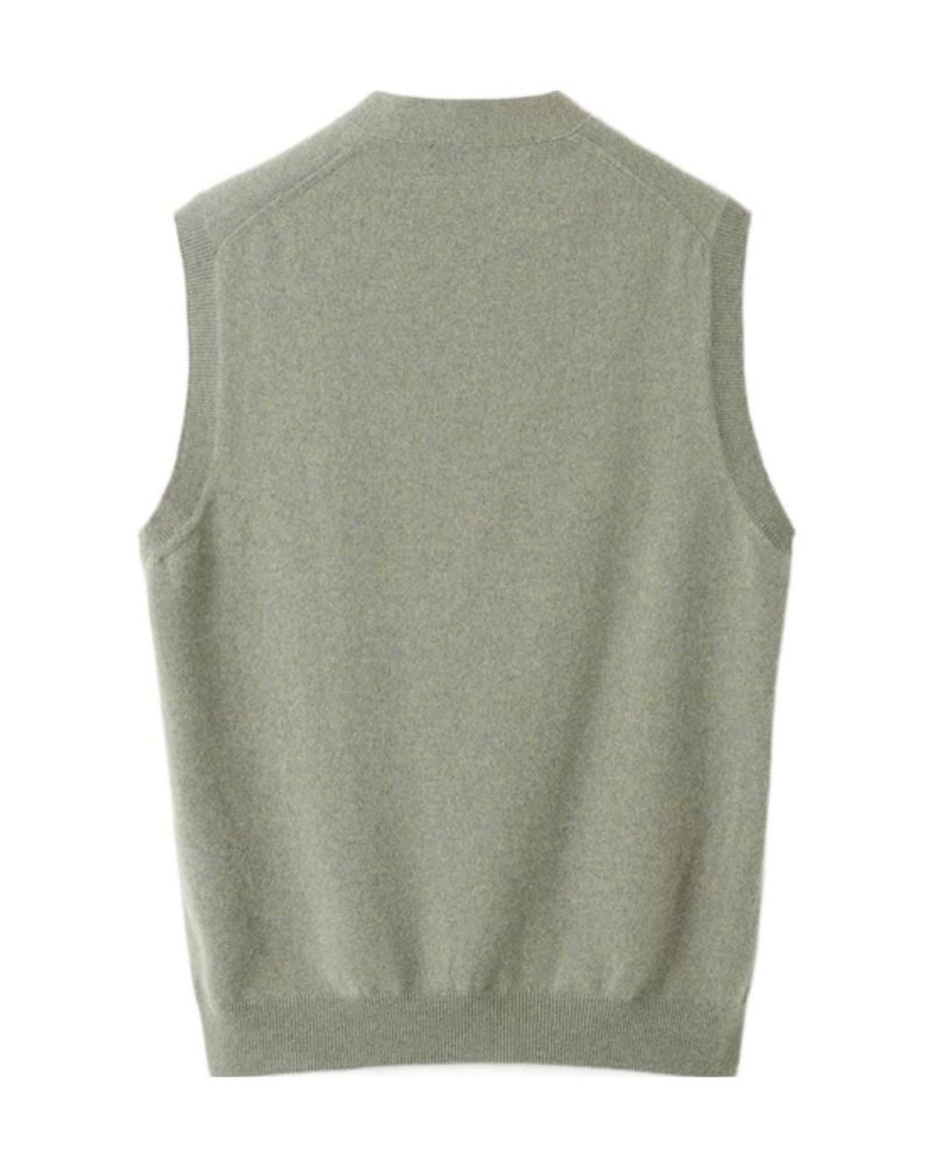 Loro Piana Green Classic Vest for men