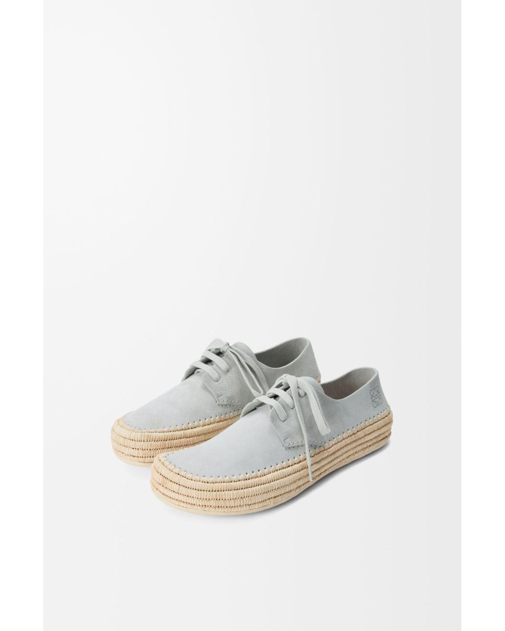 Loewe White Rio Lace-Up Shoes for men