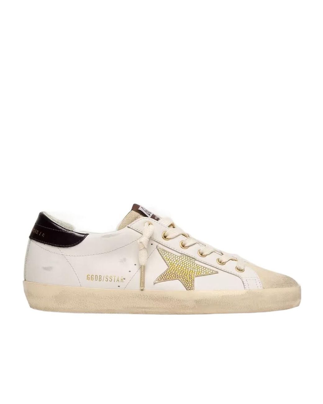 Golden Goose Deluxe Brand Natural Super Star Low-Top Sneakers