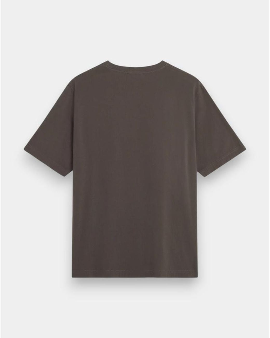 Maison Kitsuné Gray Maison Kitsuné Dreaming Fox Comfort T-Shirt for men