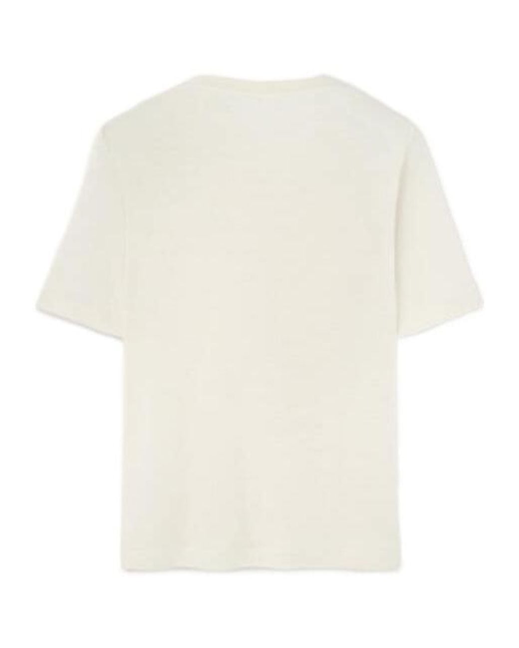 Loro Piana White Mazzorbo T-Shirt for men