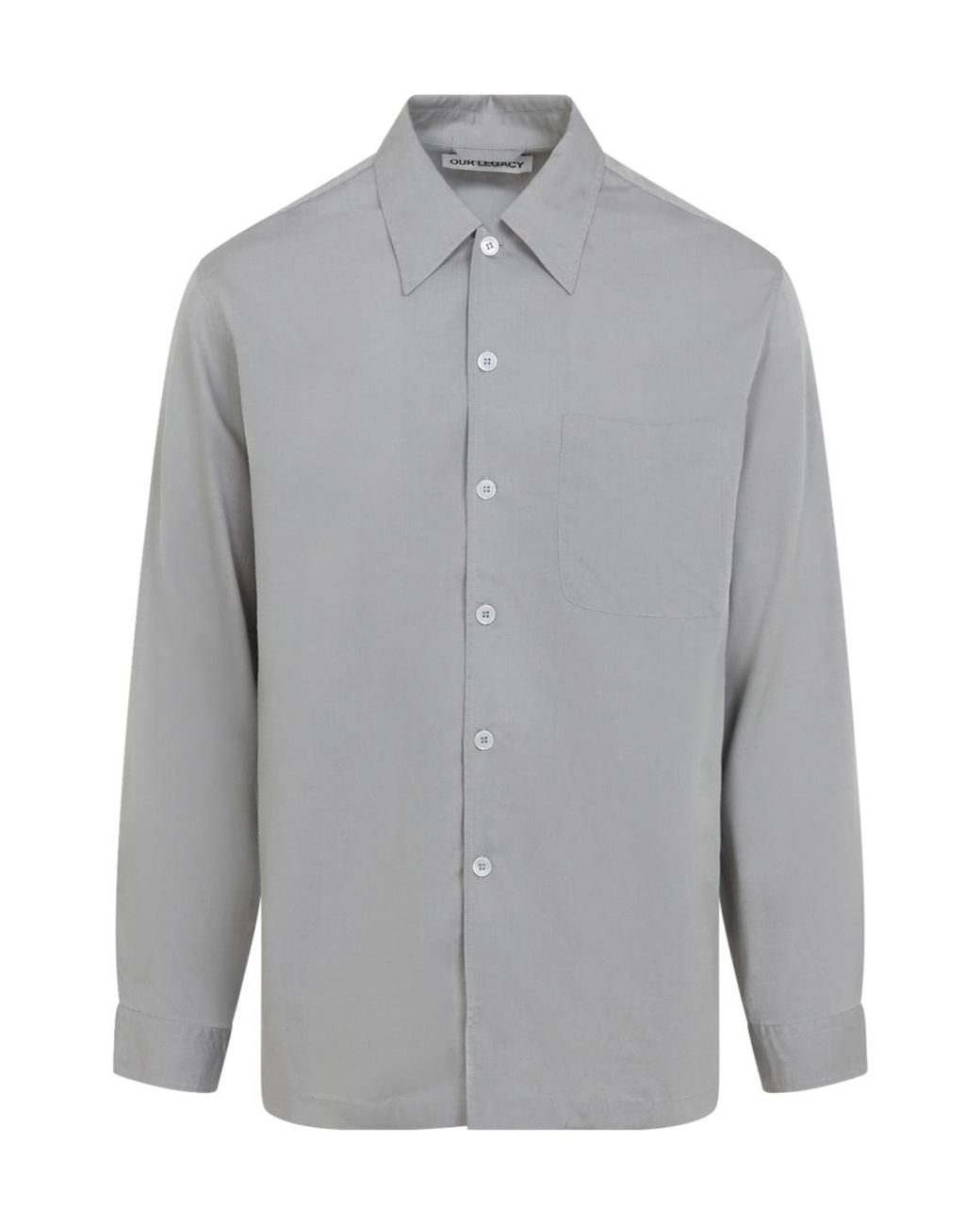 Our Legacy Gray Every Relaxed Shirt for men