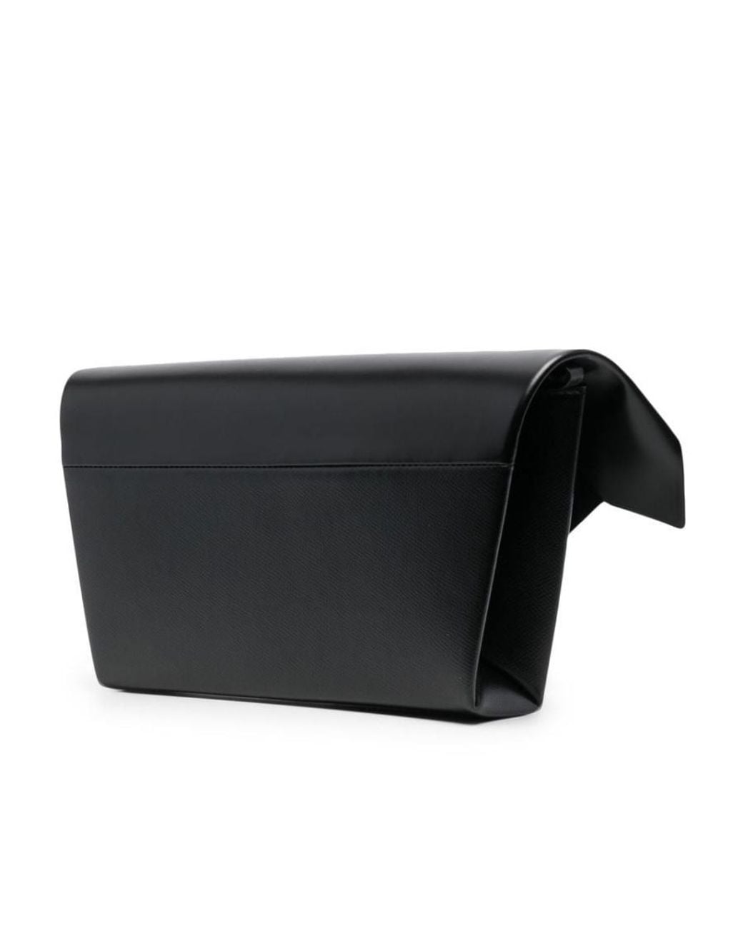 Maison Margiela Black Snatched Clutch Bag