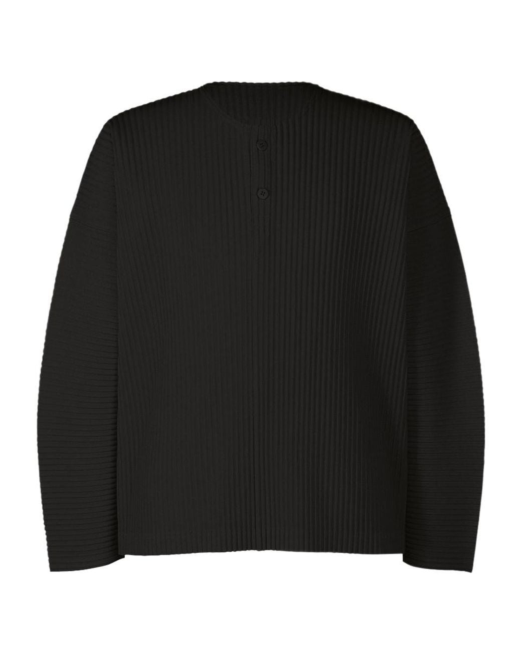 Homme Plissé Issey Miyake Black Monthly Colors September Top for men