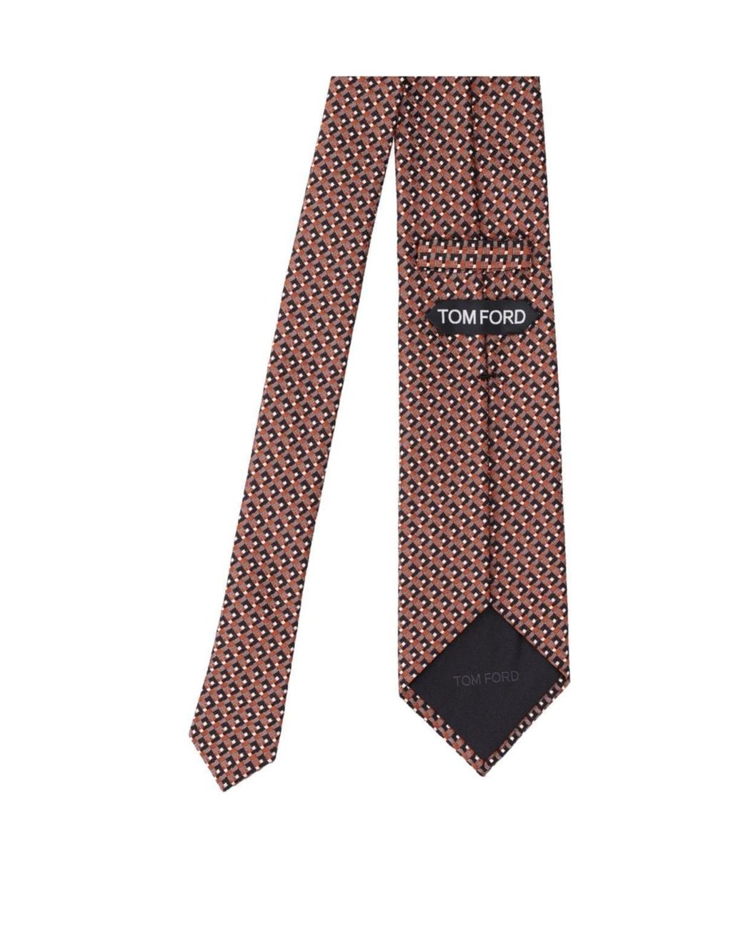 Tom Ford Brown Pointed-Tip Tie for men
