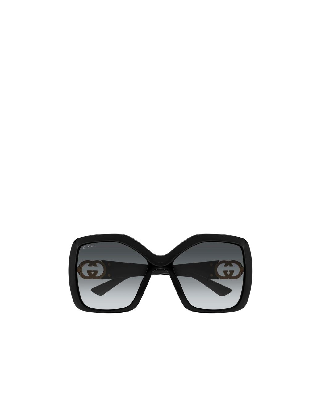Gucci Black Eyewear Square Frame Sunglasses