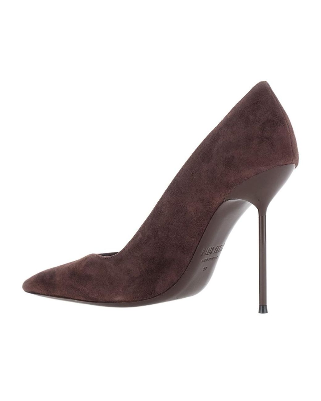 Paris Texas Brown Lidia Pointed Heeled Pumps