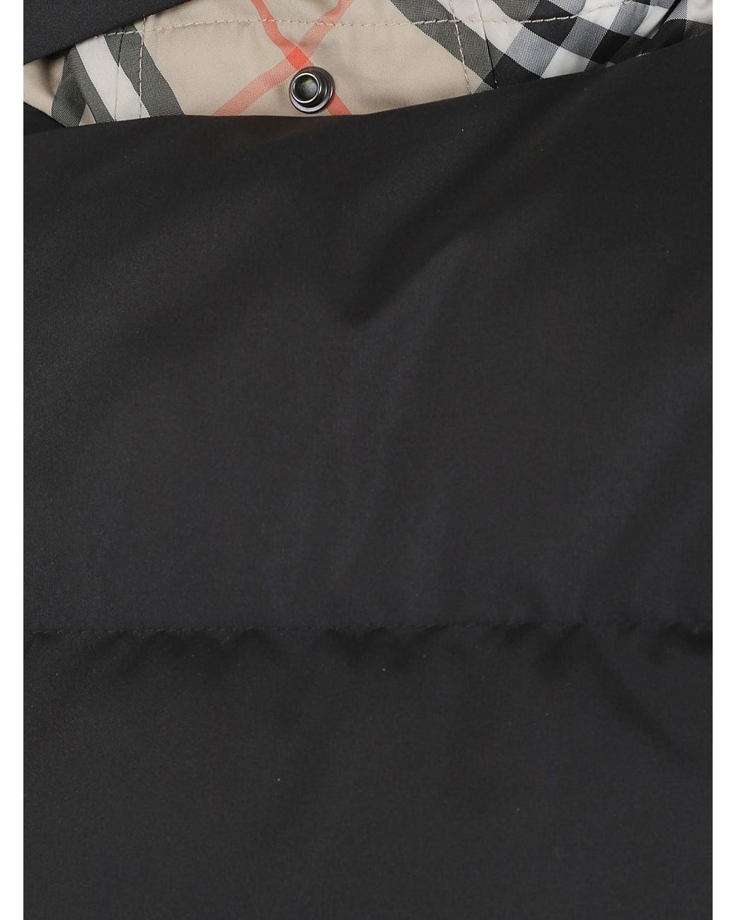 Burberry Black High-Neck Puffer Jacket