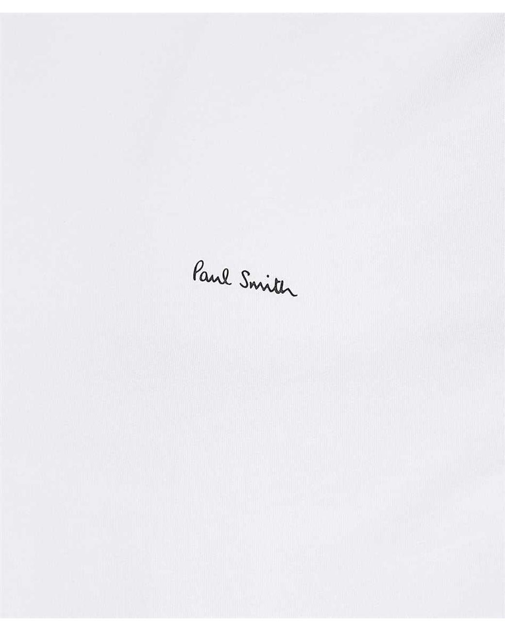 Paul Smith White 5 Pack Crewneck T-Shirt for men