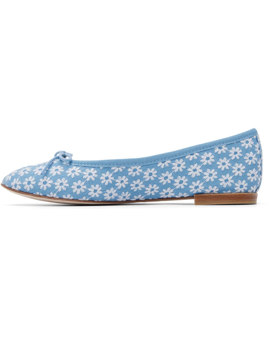Repetto Blue Cendrillon Ballet Flats