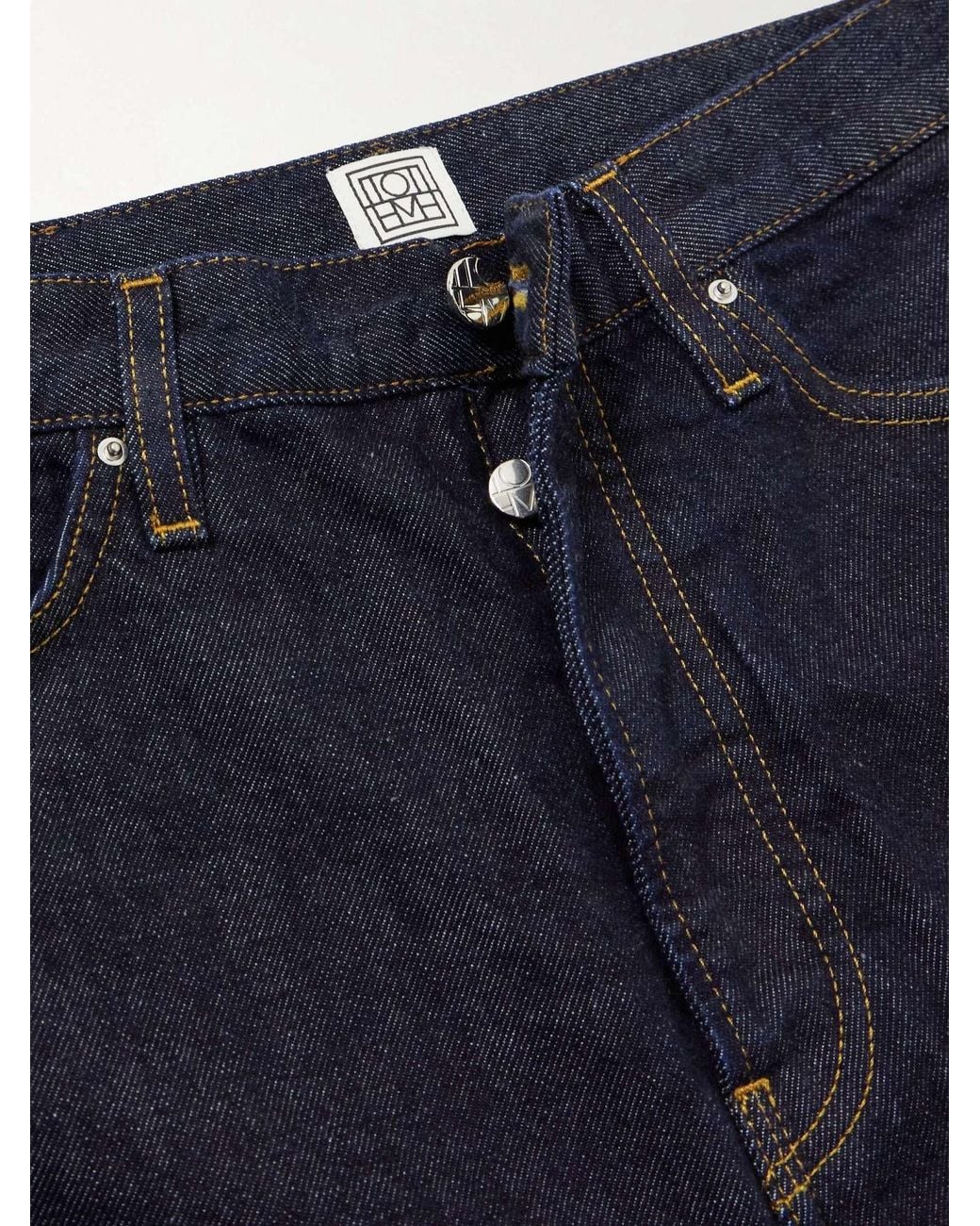 Totême Blue Belt Loop Jeans