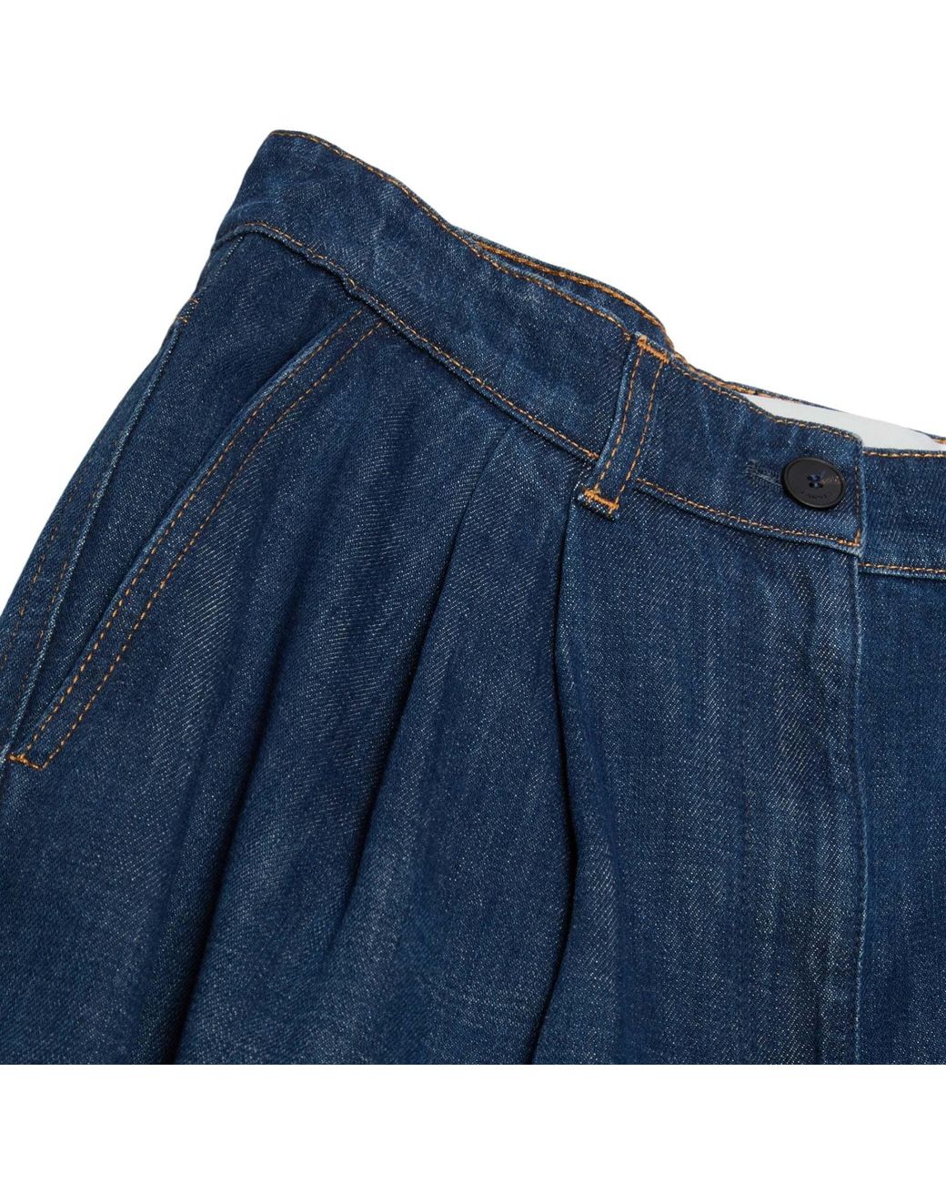Lanvin Blue Wide-Leg Jeans