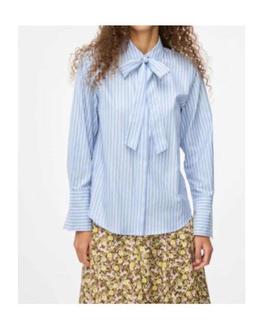 iBlues Blue Striped Long-Sleeve Shirt
