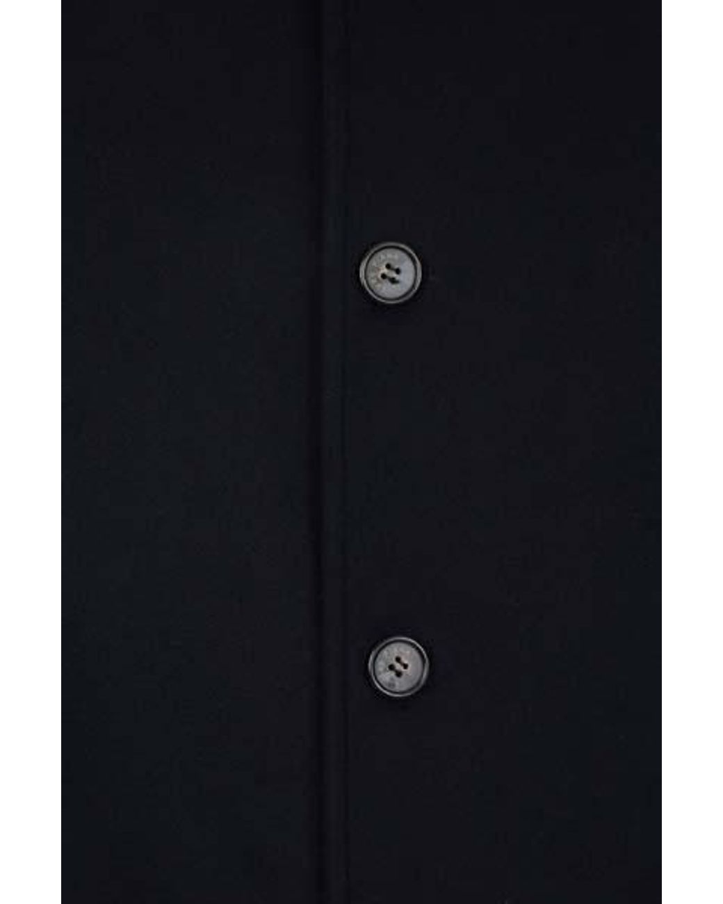 Loro Piana Blue Single-Breasted Coat for men