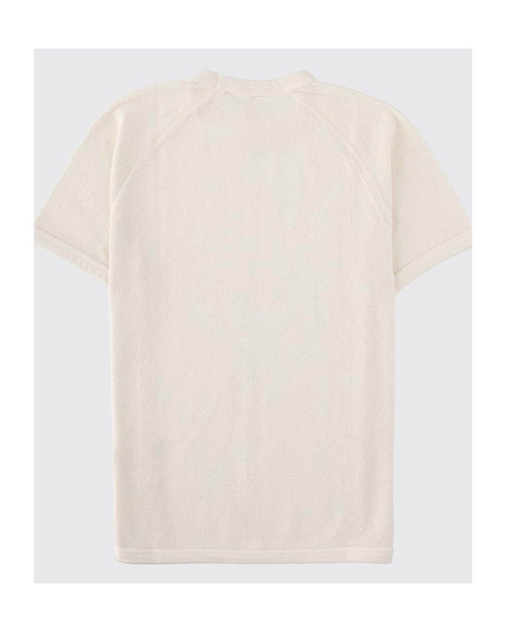 sunflower White Crew Neck Short-Sleeved T-Shirt for men