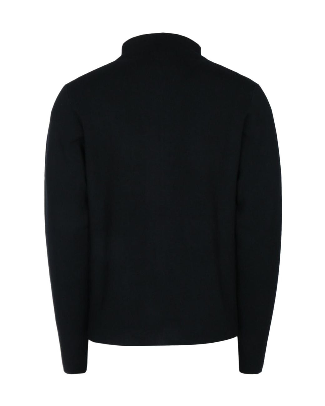 Dior Black Zipped Jacket With Stand Collar for men