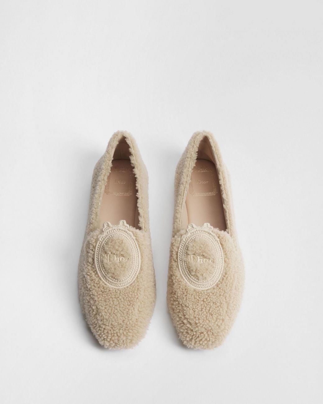 Dior Natural Alps Medaillon Loafer