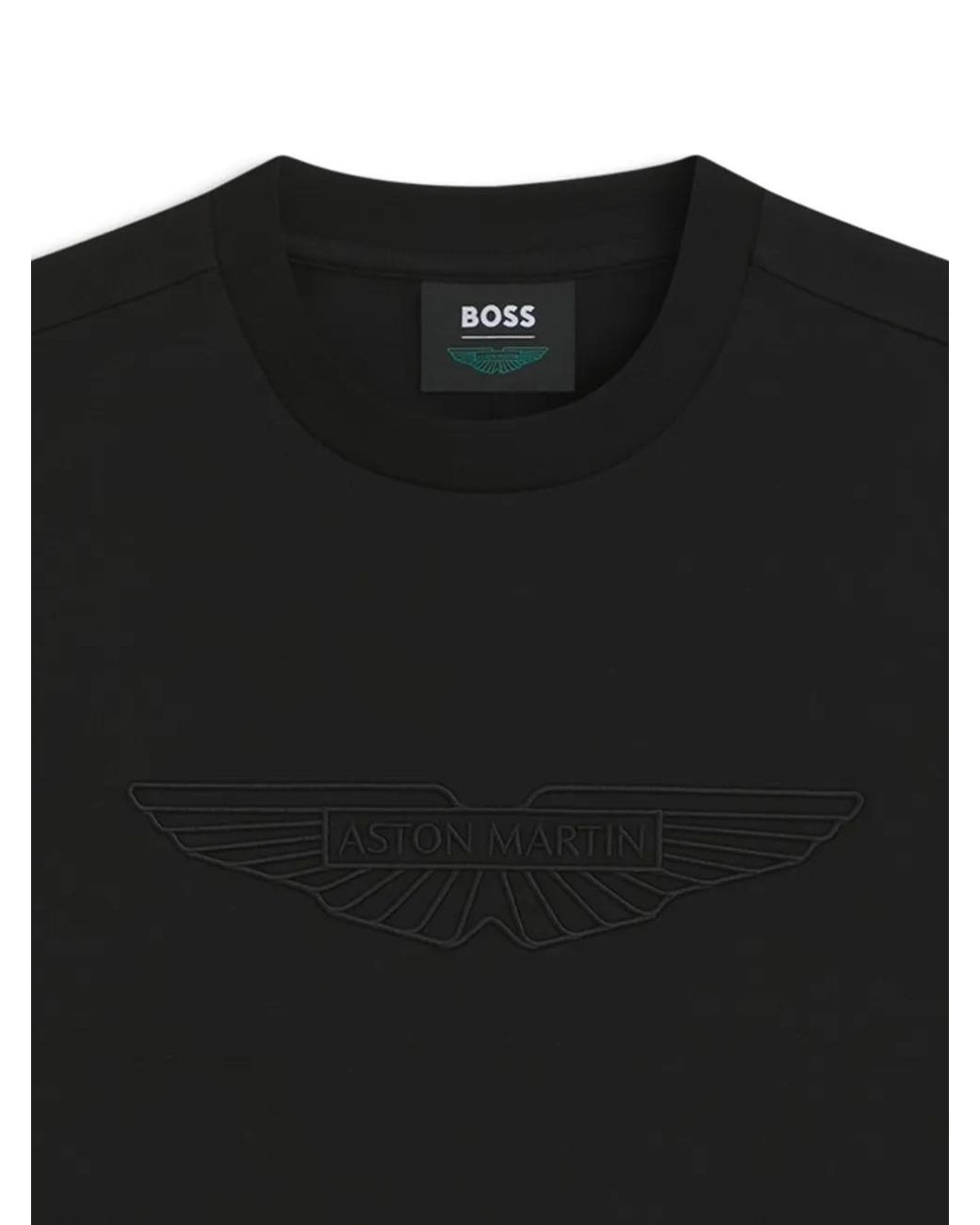 Boss Black X Aston Martin Logo-Detail T-Shirt for men