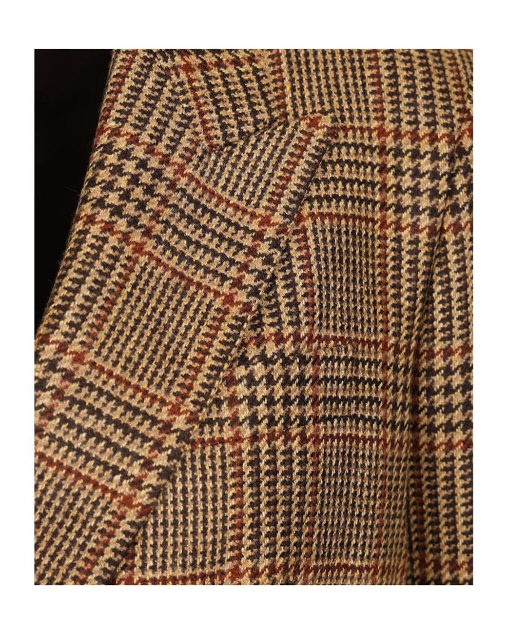 Tagliatore Brown Prince Of Wales Jasmine Blazer