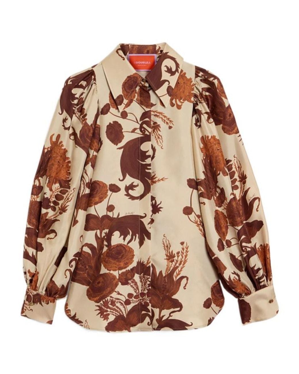 LaDoubleJ Brown Pouf Shirt
