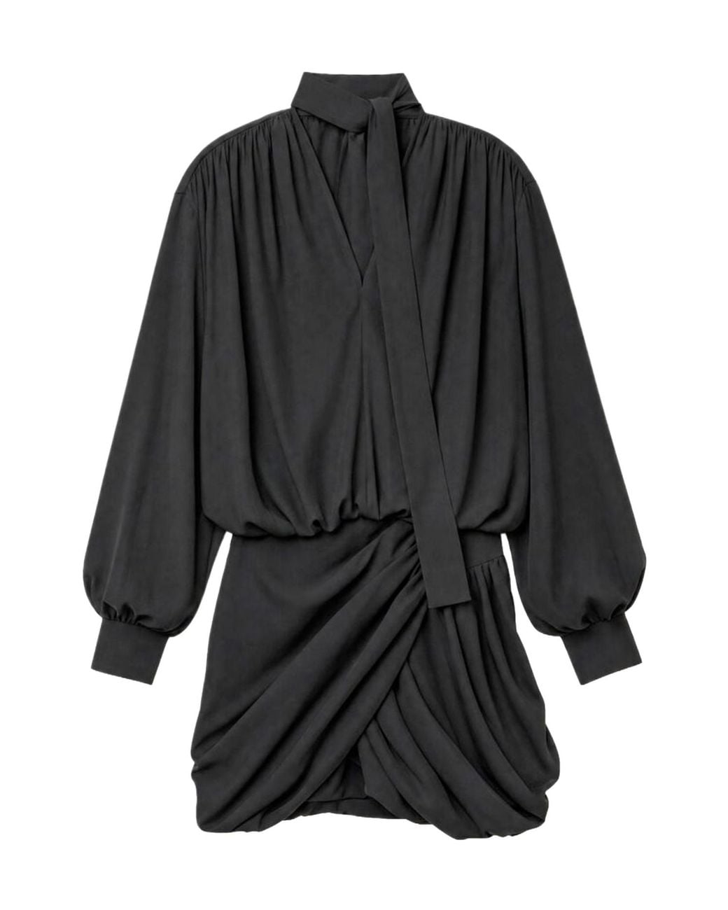 IRO Black Long-Sleeved Dress