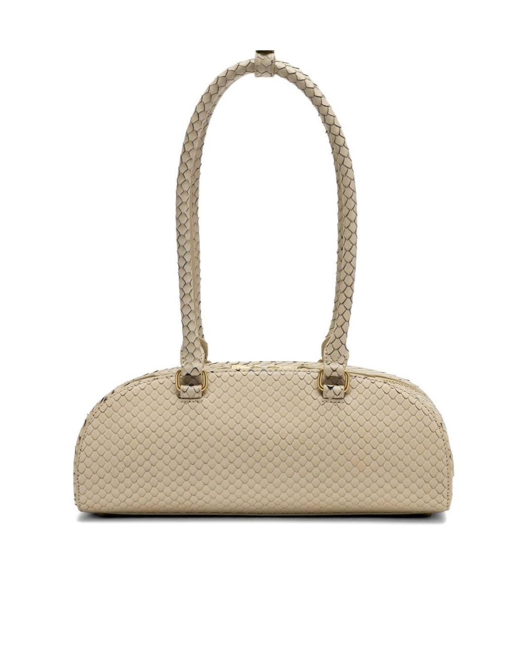DIESEL Natural 1Dr Dome Embossed Shoulder Bag