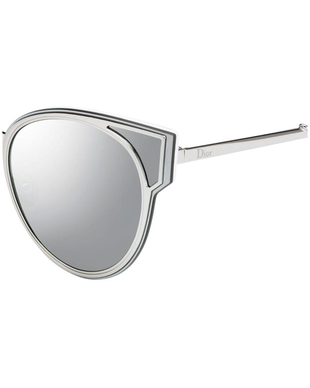 Dior White Logo Sunglasses