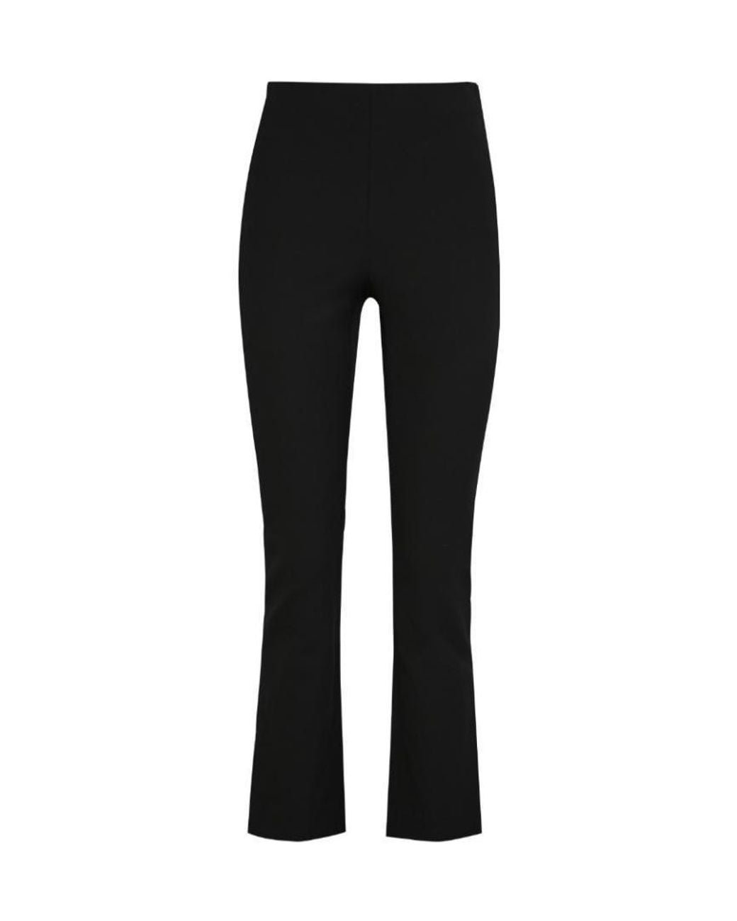 Vince Black High-Waisted Cropped Trousers for men