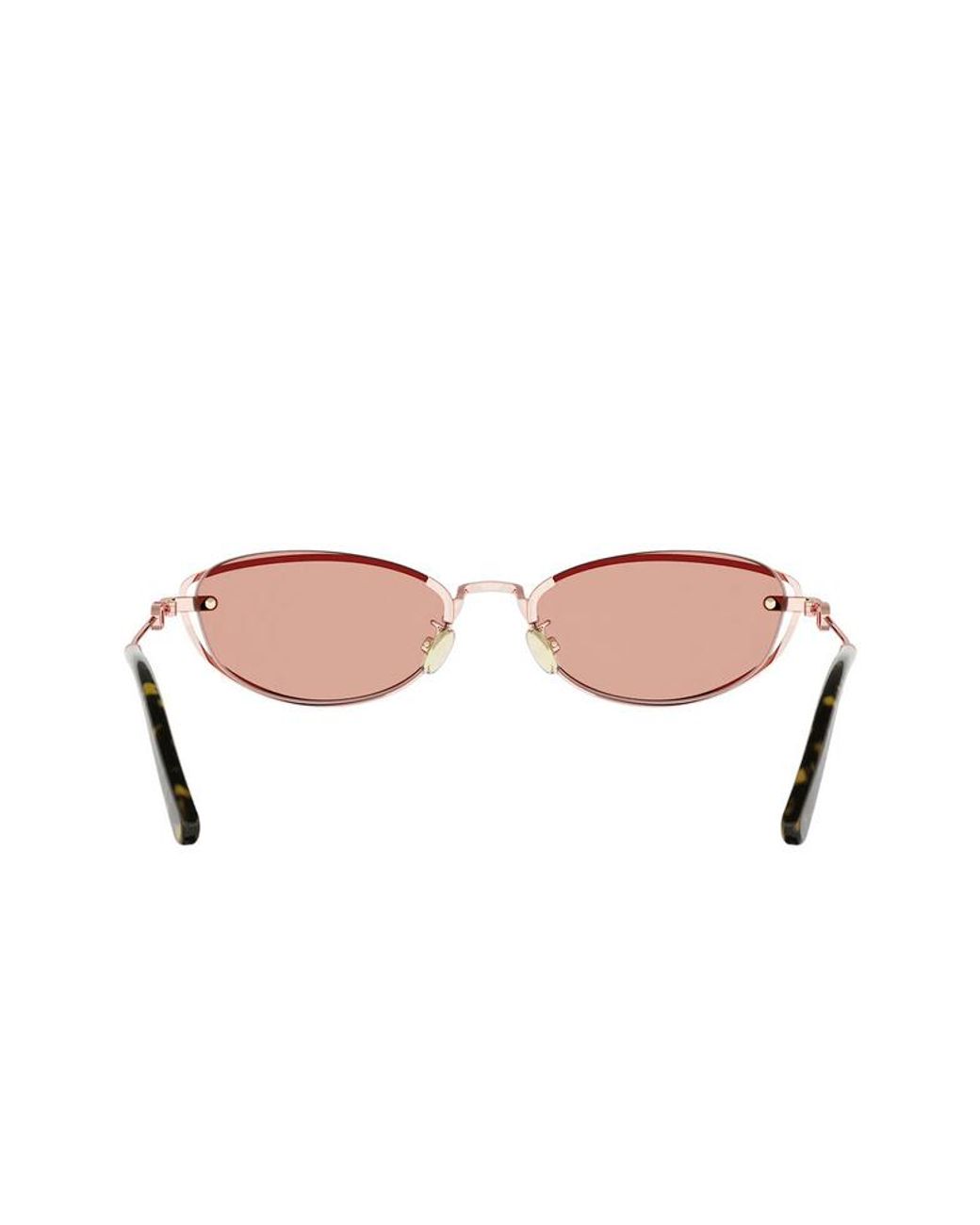 Dior Pink Eyewear Cat Eye Frame Sunglasses