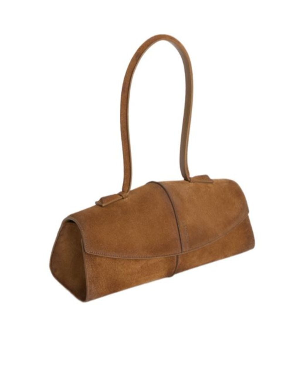 Jil Sander Brown Linea Shoulder