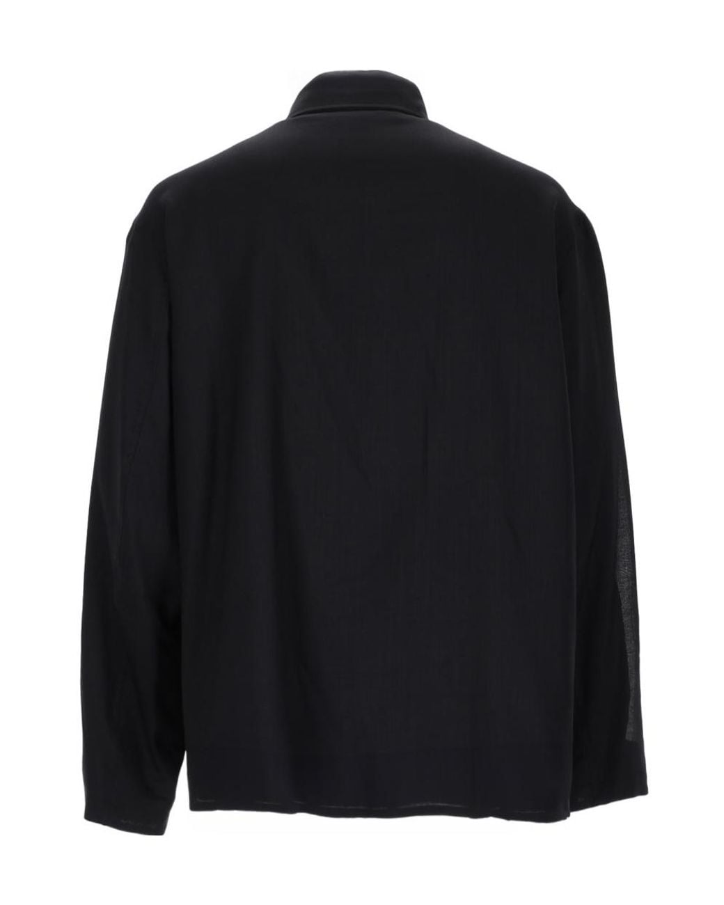 Our Legacy Black Zip-Front Knitted Jacket for men