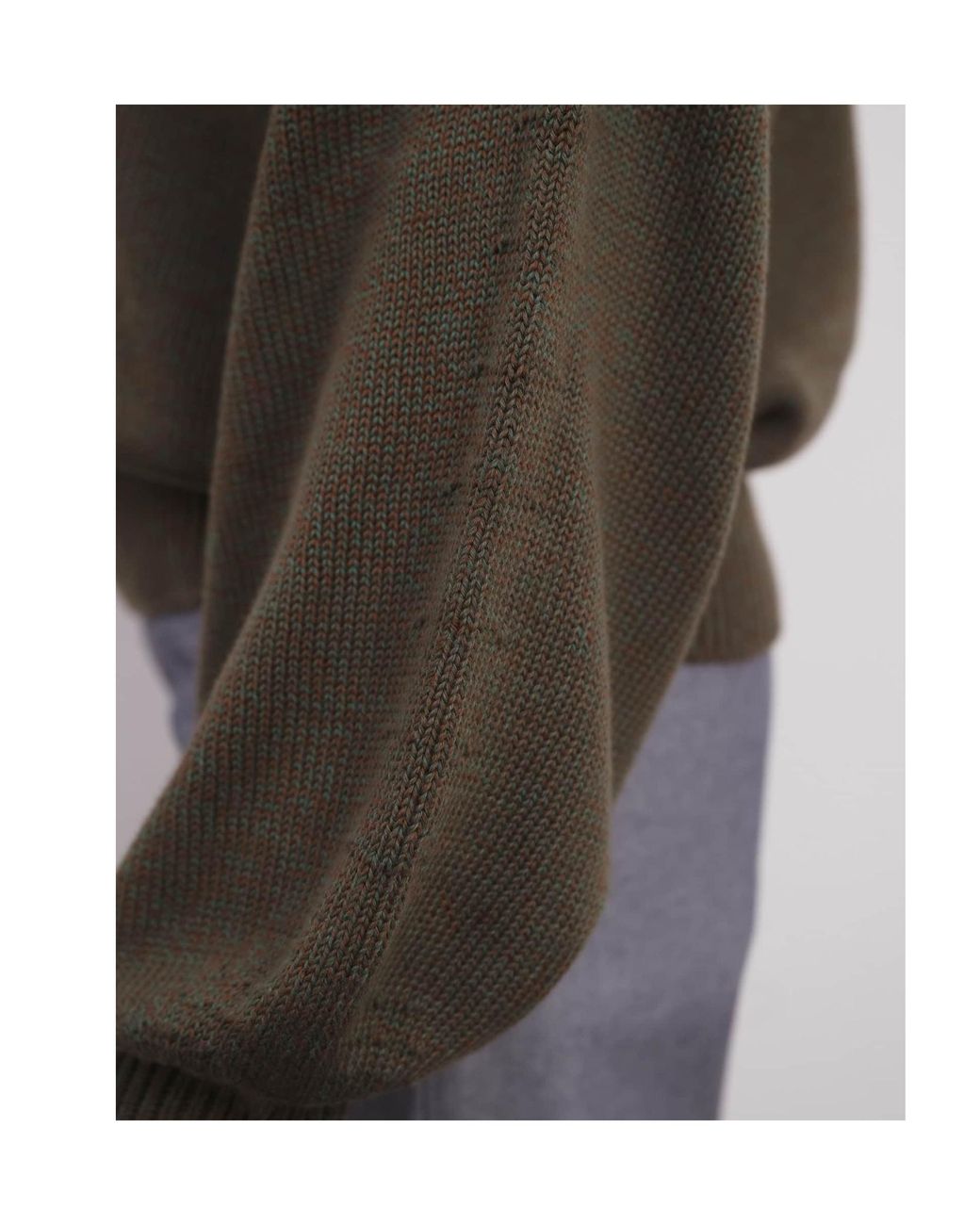 Baserange Green Long-Sleeved Knitwear