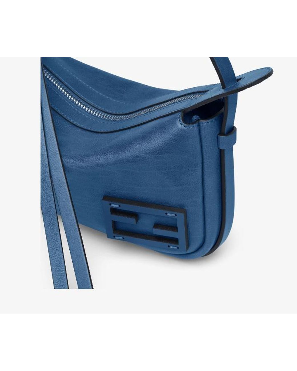 Fendi Blue Simply Mini Shoulder Bag