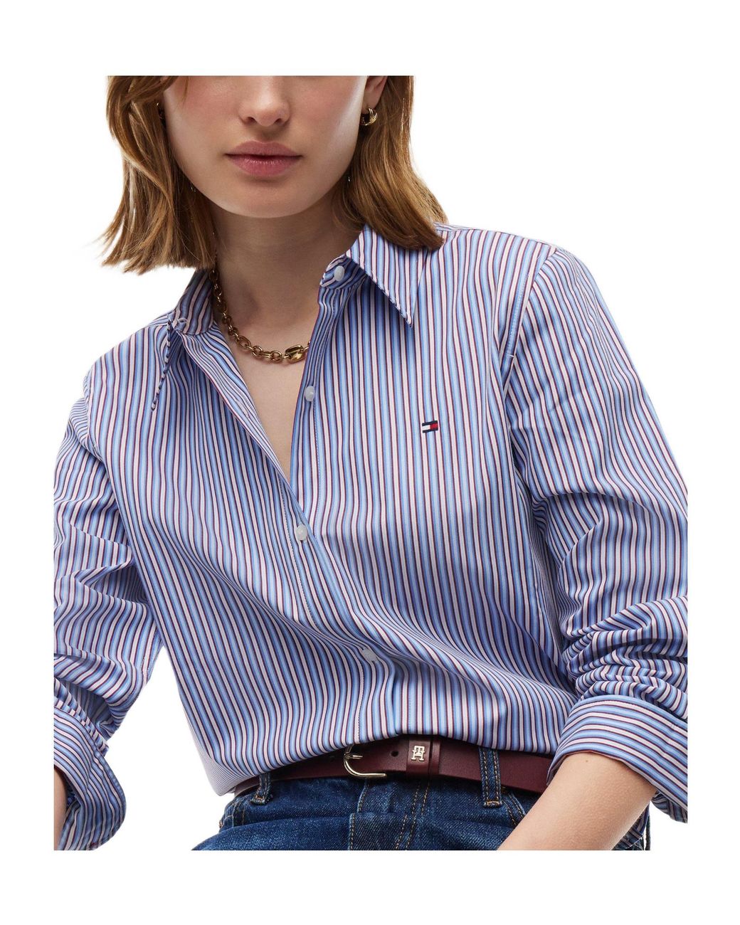 Tommy Hilfiger Purple Heritage Shirt