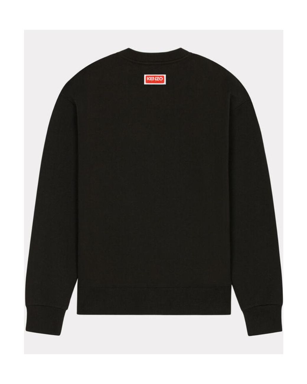 KENZO Black Varsity Jungle Embroidered Crewneck Sweatshirt