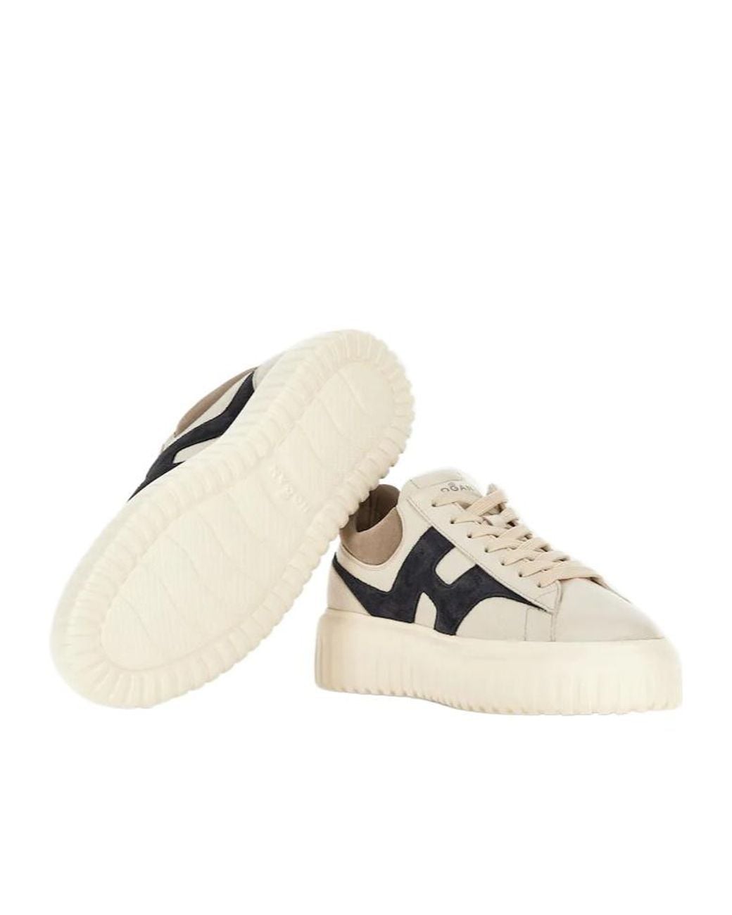 Hogan White Sneakers Leather for men