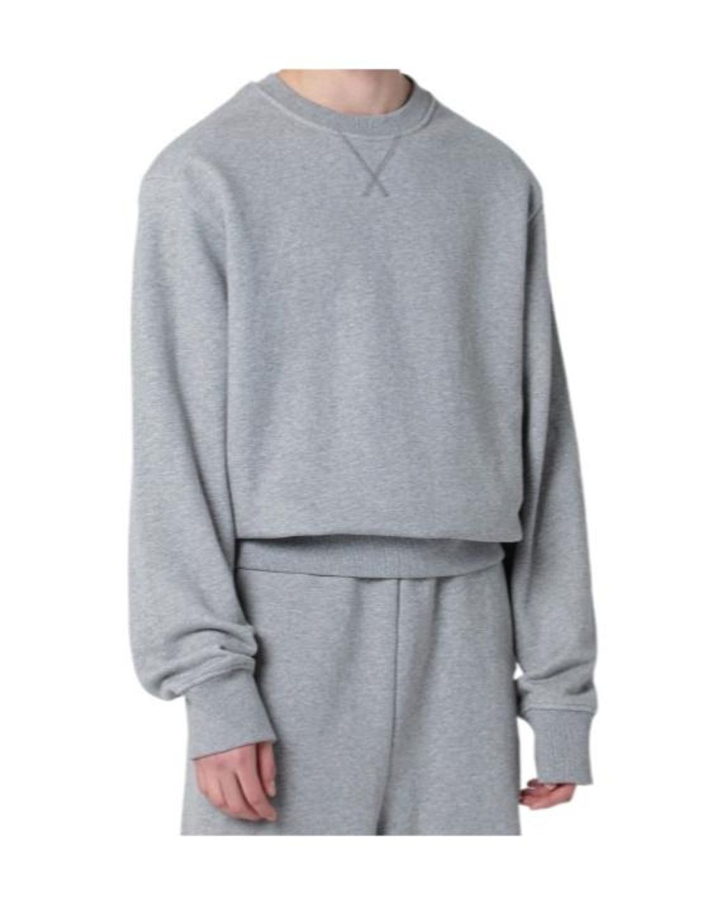 Entire studios Gray Crew Neck Sweatshirt for men