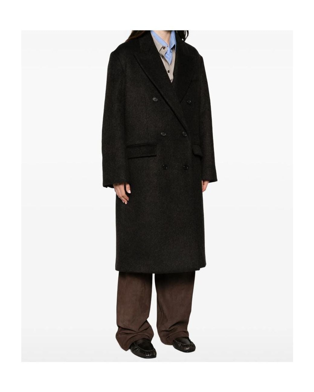 Prada Black Long-Sleeved Coat