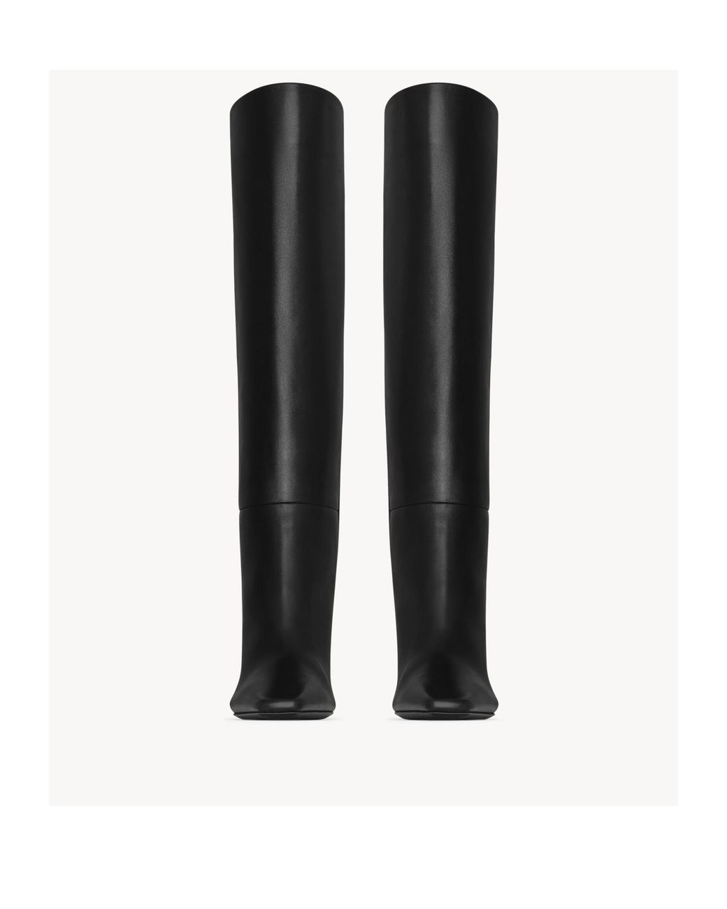 Saint Laurent Black Jill Pointed Toe Boots