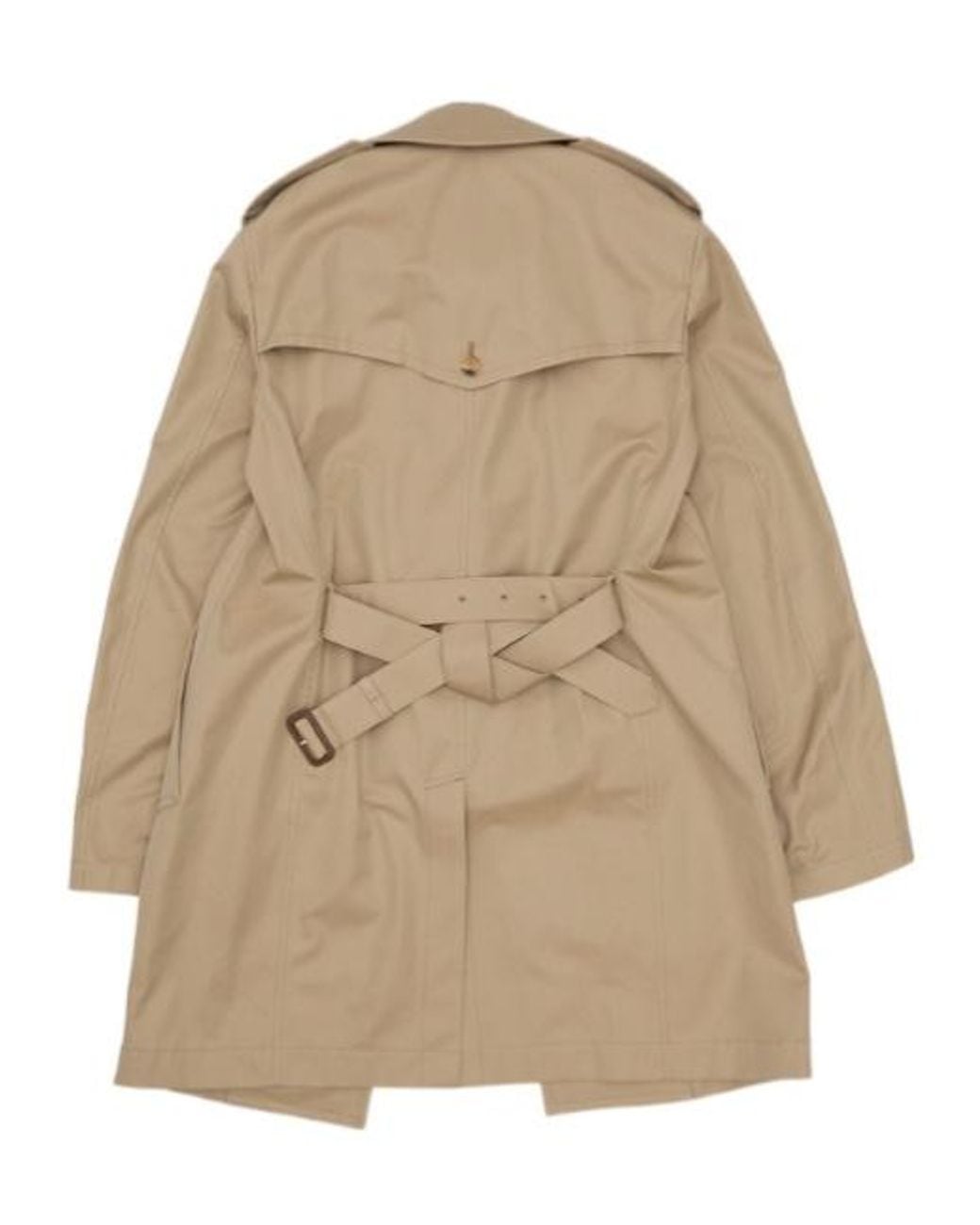 Junya Watanabe Brown Long-Sleeved Trench Coat for men