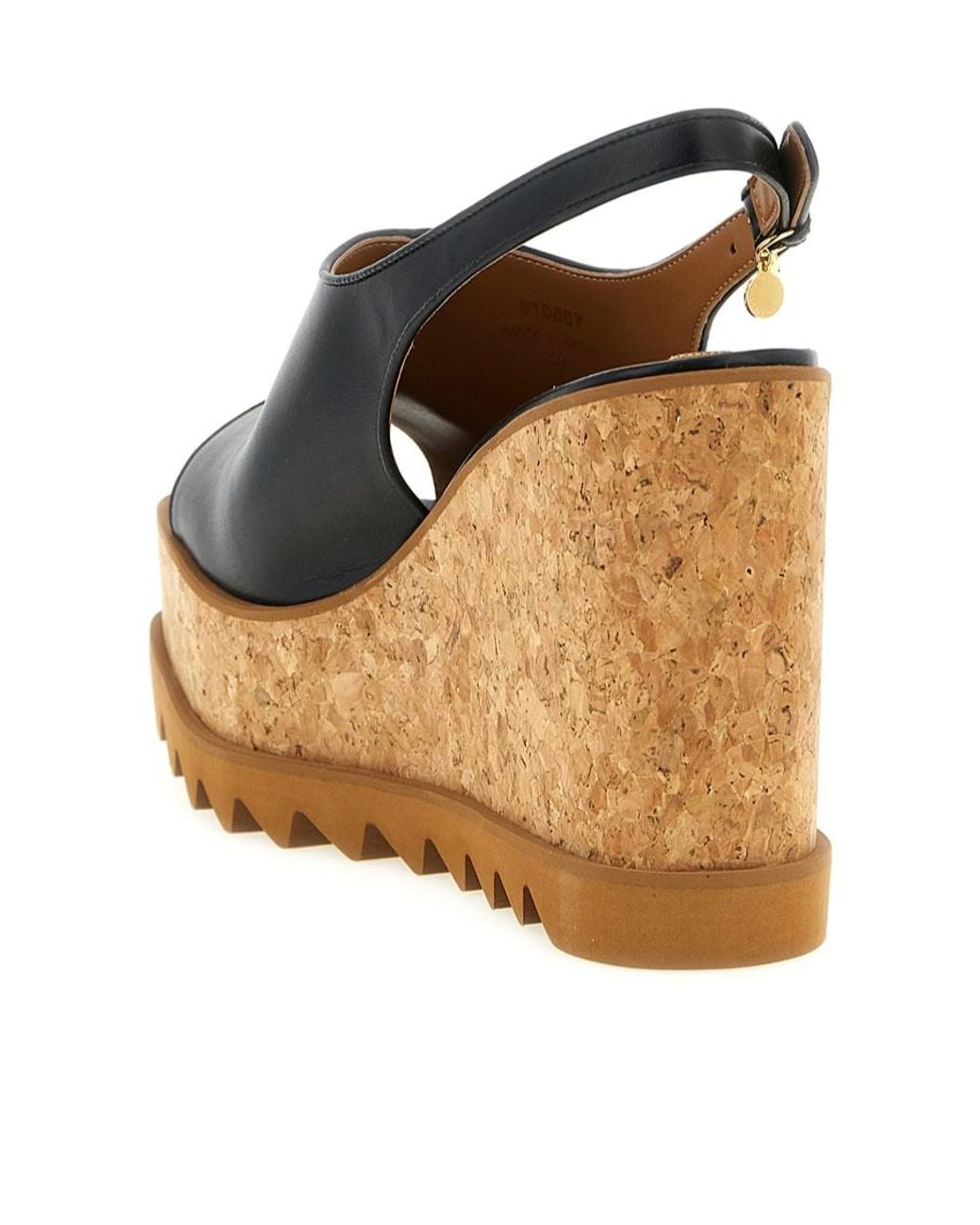 Stella McCartney Blue Sneak-Elyse Platform Heeled Sandals