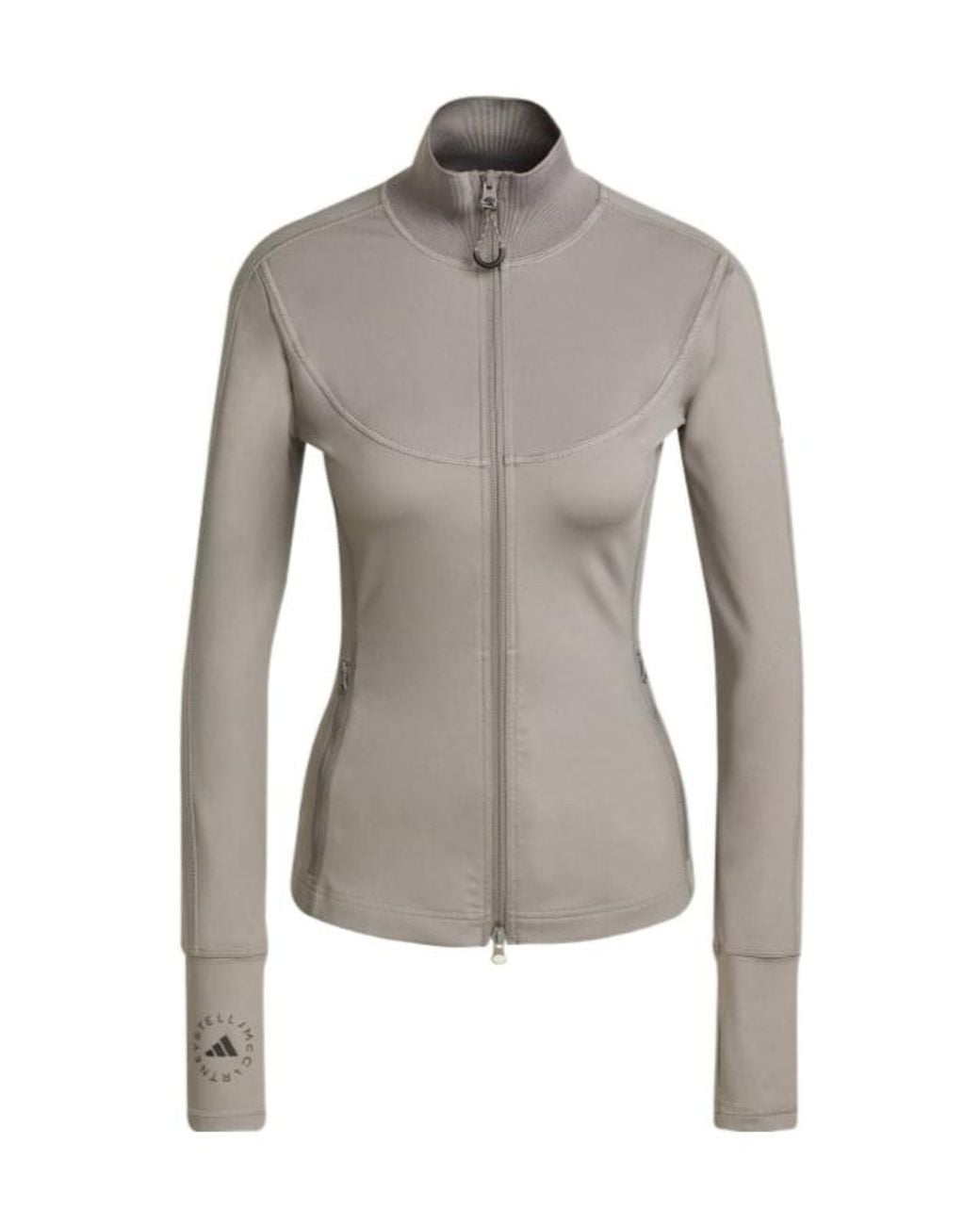Adidas By Stella McCartney Gray Truepurpose Performance Zipped Jacket