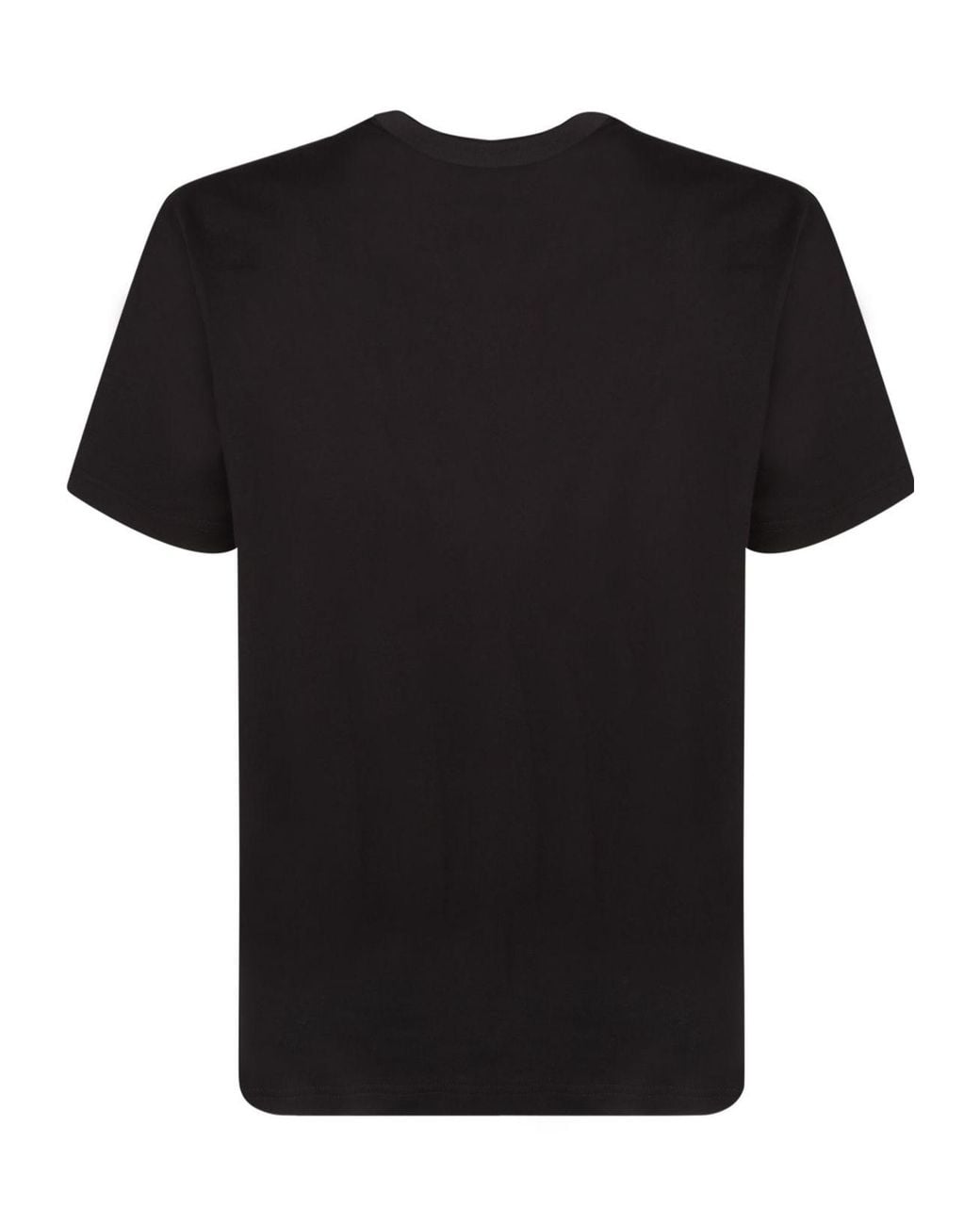 Emporio Armani Black Graphic Logo T-Shirt for men