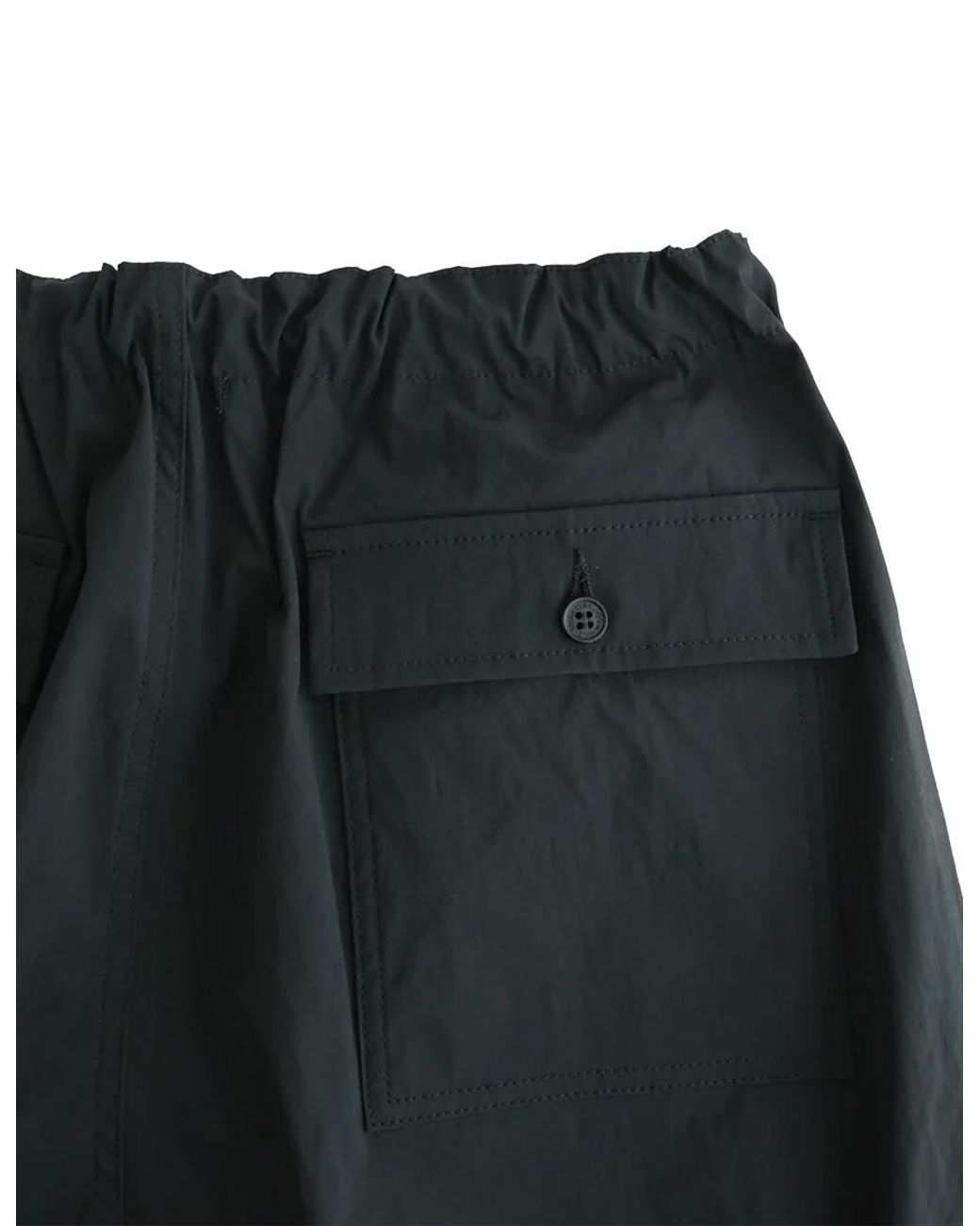 Comme des Garçons Black Drawstring Elastic Waist Casual Pants for men